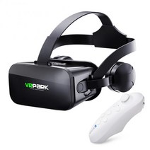 3D 가상 현실 VR 안경 스테레오 헬멧 헤드셋 4 ~ 6.7 인치 IOS 안드로이드 스마트 폰용 리모컨 포함, 한개옵션1, 03 J20  black Y2