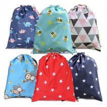 더해피 신발주머니 실내화 가방 35 종 조리개 방수 보조