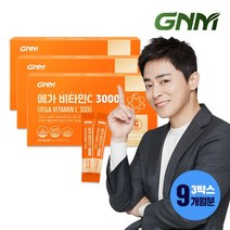 [총 9개월분] 메가 비타민C 3000 90포 X3박스 / 비타민씨 분말 가루, 상세설명 참조, 01.단일상품