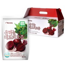 FND건강한오늘 유기농 레드비트즙 30p, 8개, 80ml