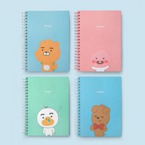 카카오프렌즈/리틀프렌즈-2018 NEW인덱스 스프링노트L, 라이언