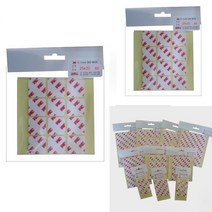 3M 사각 양면테이프 25x25mm 양면테이프스티커 자동차양면테이프 강력폼양면테이프 유리양면테이프 EVA테이프 접착