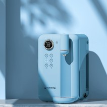 온수기 분유 온도 따뜻한 빈티지 디스펜서 가정용 소형 온수 사무실 기숙사, 산토리니 블루