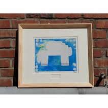 김점선 - 속삭임 한정판 판화