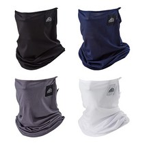 1+1자외선차단 마스크 얼굴 햇빛 가리개 쿨 냉감 메쉬 매쉬 자건거 골프 등산 오토바이 마스크 2개, 흑색2