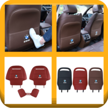 BMW 3 5 시리즈 3GT 6GT X1 X3 X4i 호환 시트커버 킥매트 킥패드 백커버 1세트 3PCS, 18~22년 5시리즈 6GT, 볼케닉 레드