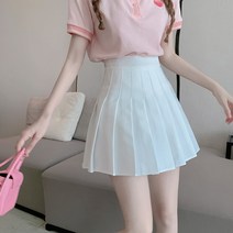 카라셔츠 디자인감각 보이핏 볼륨 시크 상의 여성 여름옷 학원 무드 t셔츠 핑크 예쁜 반팔셔츠 2698530127