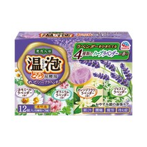 [바스참] [정식수입] 탄산발포 온포 입욕제 라벤더 외 5종 반신욕 족욕, 탄산발포 온포 12입:시트러스 유자