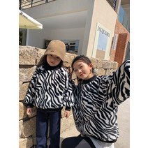 엄마 겨울 레드 마젠타 지브라 기모 도톰 엄마아이세트 겨울옷 패밀리룩 맘커플룩 암마랑커플룰 딸엄마커플룩