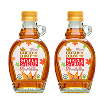 골든드롭 유기농 메이플 시럽 250ml x 2병, 1박스