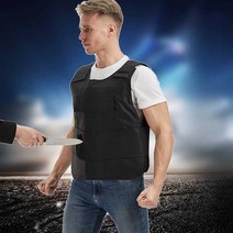 방검복, 텅스텐스틸리벳라이너블랙+핸드백+장갑