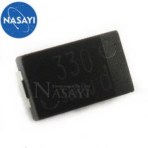 4TPB330M 330UF 6.3V SMD 탄탈륨 커패시터 D 타입 7343 얇은 섹션 OE907 OE128 대체 가능