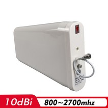 중계기700 ~ 2700MHz 9dBi 게인 실외 패널 안테나 N-암 0.3m 외부 2G 3G 4G 신호 부스터 핸드폰 리피터, 한개옵션0