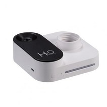 사무실 차량 작은방 미니가습기 충전식 생수병 원룸 가습기 30mm 물병 귀여운 usb, 하얀