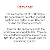 토양 수분 온도 습도 측정 EC PH NPK 4-20mA 0-5V RS485 Modbus 센서, 한개옵션1, 22 reminder