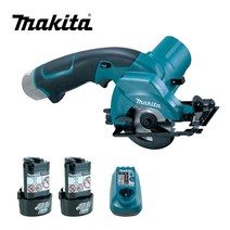 마끼다 10.8V 3인치 미니충전원형톱 배터리2개세트 마키다, 1개