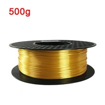 3D프린터 uv인쇄기 출력 레이저프린터 3 프린터 필라멘트 1 75 실크 실버 골드, Gold 500g, CHINA