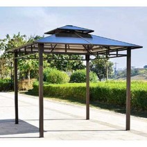 조립식 정자 야외 원두막 파고라 제작 테라스 휴게실, 2.6x2.6m 파빌리온