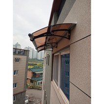 캐노픽스 650x8100 DIY 캐노피 테라스 정문 렉산 처마 비가림 현관 차양 비막이, 그린, 직결피스, 회색, 1개