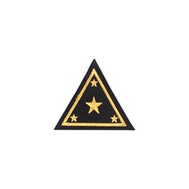 육군본부 사단패치(금사) - 군인 마크 곰신 군대 군용 오버로크 벨크로 가방 백팩 약장액자 전역선물 와펜