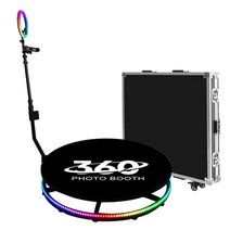파노라마촬영 360포토부스 360 포토 부스 기계 자동 스핀 슬로우 모션 회전 조절식 도 포토부스 플랫폼 크, CHINA_100cm flight case | EU