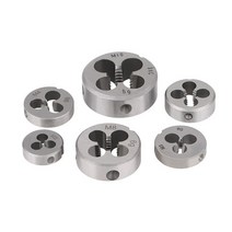 탭핑 탭드릴 손드릴 1PCS M2-M20 미터법 왼쪽 나사 다이 기계 원형 역방향 태핑 도구 손, 16 M16x2.0mm