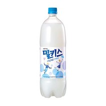 롯데칠성 밀키스 음료수 탄산음료 1.5L 12펫 스파클링 에이드, 1세트