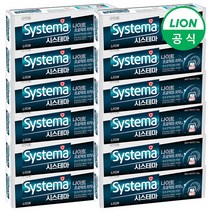 [라이온코리아] 시스테마 나이트프로텍트 치약 120g x 12개, 상세 설명 참조