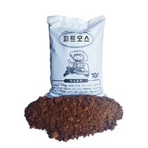 흙쟁이 화이트 피트모스 10리터 블루베리 분갈이흙 산성토양, 피트모스 10리터 1개, 1개