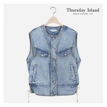 써스데이아일랜드 여성 트러커 베스트T214MJK237W 396325