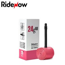 라이드나우 초경량 튜브 로드용 자전거튜브 TPU 24g 700C 18-28c, 24g 로드용 65mm (림 높이 55mm 미만), 1개