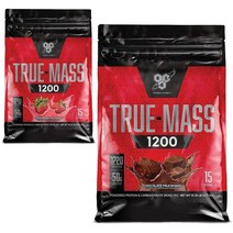 비에스엔 트루매스 1200 BSN TRUE MASS 1200 신타6 게이너 웨이트게이너 포대 체중증가 단백질 프로틴 파우더 4.61kg 15서빙 1개, 초콜렛
