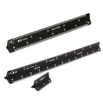 삼각자 스케일자 150mm 320mm 알루미늄 국산 50mm 셋트 보조 포함 공구 제도, 삼각스케일자/320mm(50mm포함)