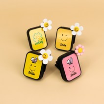 아로마푸딩 차량용 스마일 방향제, 2023스마일에디션, 라즈베리