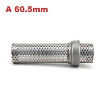 50.8mm 60mm 오토바이 배기 DB 킬러 머플러 소음기 이스케이프 사운드 감속기 요시무라 SC Akra, 05 A 60.5mm