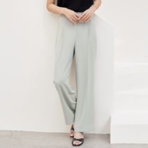 모노앳디 에리 뒤밴딩 와이드 슬랙스