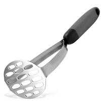 스테인레스 스틸 웨이브 모양 감자 사수 커터 도구 주방 과일 콩 비 푸드 으깬 감자 푸셔 Mashing Maker Ricer, 프랑스_3