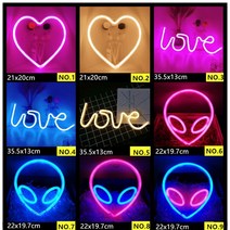 파티 브라이덜샤워 LED 네온 사인 무드등 조명 레터링135 스타일 LED 네온 사인 조명 문 구름 Led 벽 밤 램, [06] Group F, 06 Group F_02 NO.2