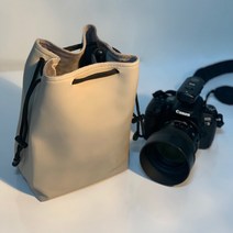 아카빌라 미러리스 DSLR 캐논 소니 가죽 스웨이드 카메라 가방 맥북 갤럭시북, 인디블루