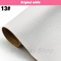 가죽 PU 자체 접착 수정 수리 패치 스틱 온 소파 보조금 패브릭 스티커 스크랩북 소재, 02 Original white_01 137x10cm