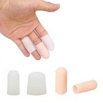 손가락보호골무2p 핑거커버 손가락골 OW+6552EA, 본상품선택, 소-살구