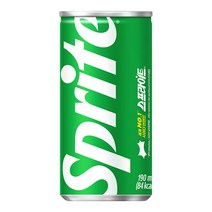 스프라이트 캔, 185ml, 60개