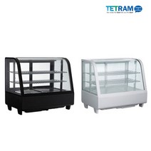 업소용 카페쇼케이스 미니 케익 제과 냉장 쇼케이스 냉장고 테이블형 RTW-100L 한국와이오티, 01. RTW -100L 블랙