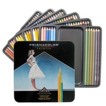 각인/산포드 프리즈마 132색 유성 색연필세트 디자인, 각인함, 색연필