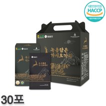 녹용 진액 가시오가피 가시오갈피 인진쑥 즙 엑기스 액기스 식약처 인증, 30포, 70ml