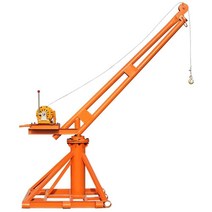 크레인 와이어 체인블럭 전동윈치 기중기 300KG 220V, 검은색