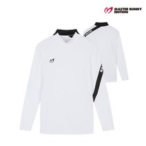 마스터바니에디션 골프 masterbunnyedition남성 로고 라인 이너티셔츠 M411A1TI007_WH, 005, WH