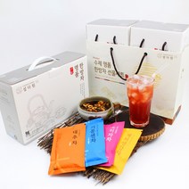 설다원 수제 한방차 대추차 생강 수정과 오미자 십전대보차 4종 시리즈, 선물세트 24팩(100ml), 11.4종 혼합세트 + 고명서비스