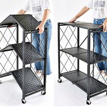 접이식펜트리 박세리팬트리 중량렉 뒷베란다정리, 5단, 화이트