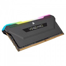 CORSAIR DDR4-3600 CL18 VENGEANCE RGB PRO SL BLACK 패키지 (32GB(16Gx2))